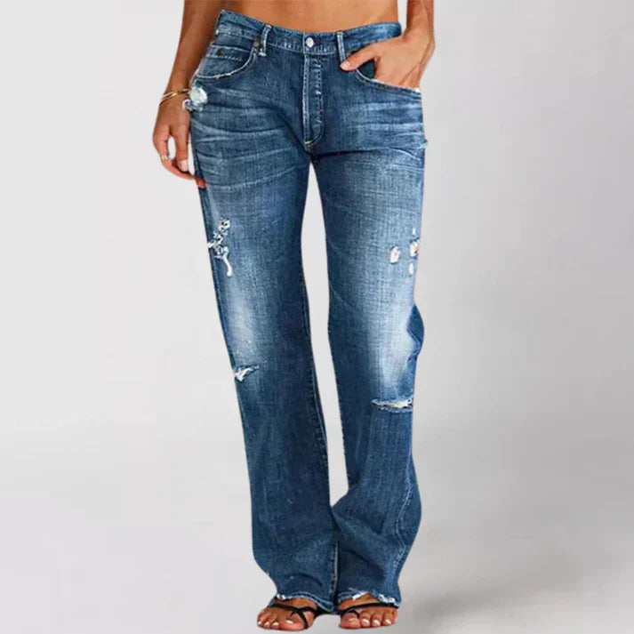 Adalia | Eleganta jeans med låg midja