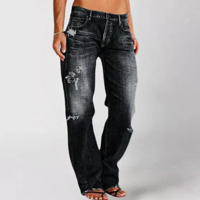 Adalia | Eleganta jeans med låg midja
