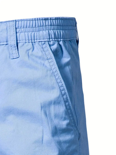 Nils - Shorts i bomull med ficka