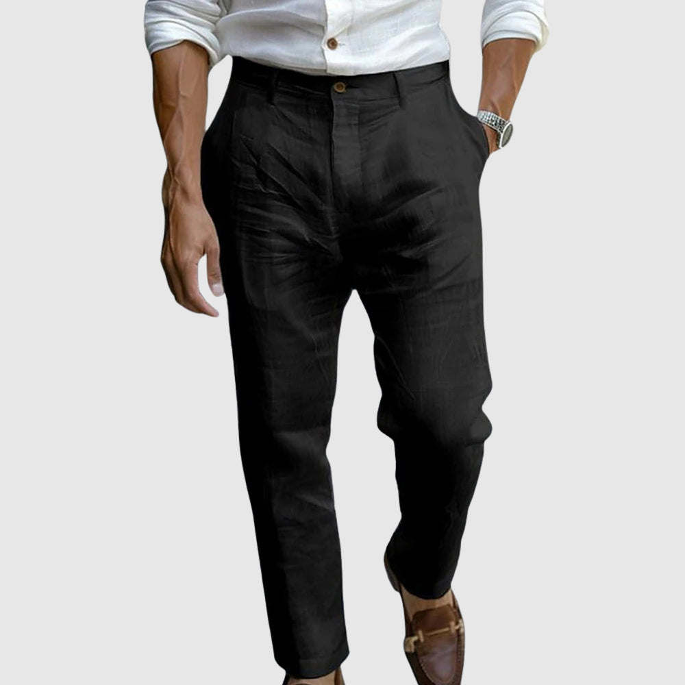 Axel™ | Chic linnbyxa