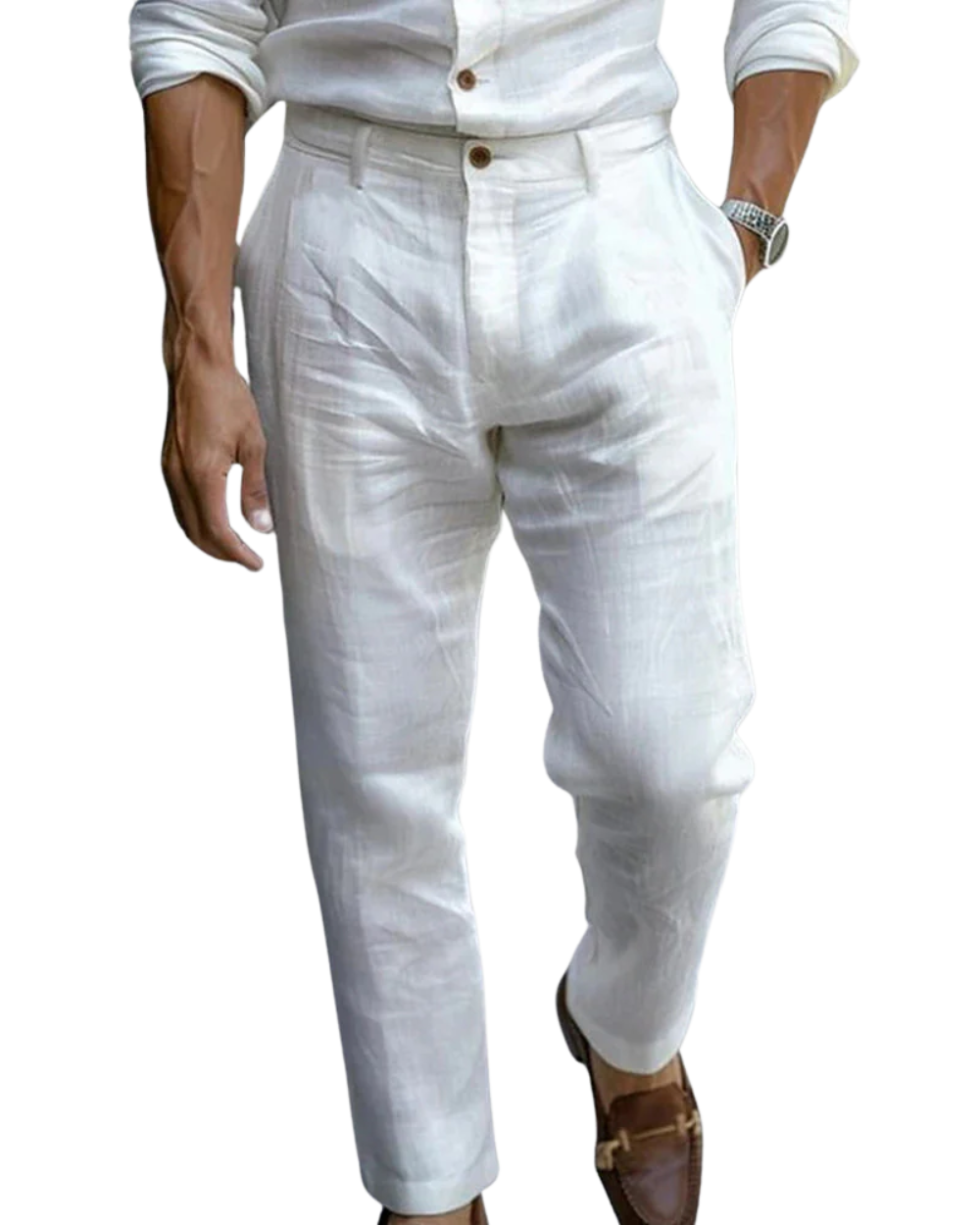 Axel™ | Chic linnbyxa